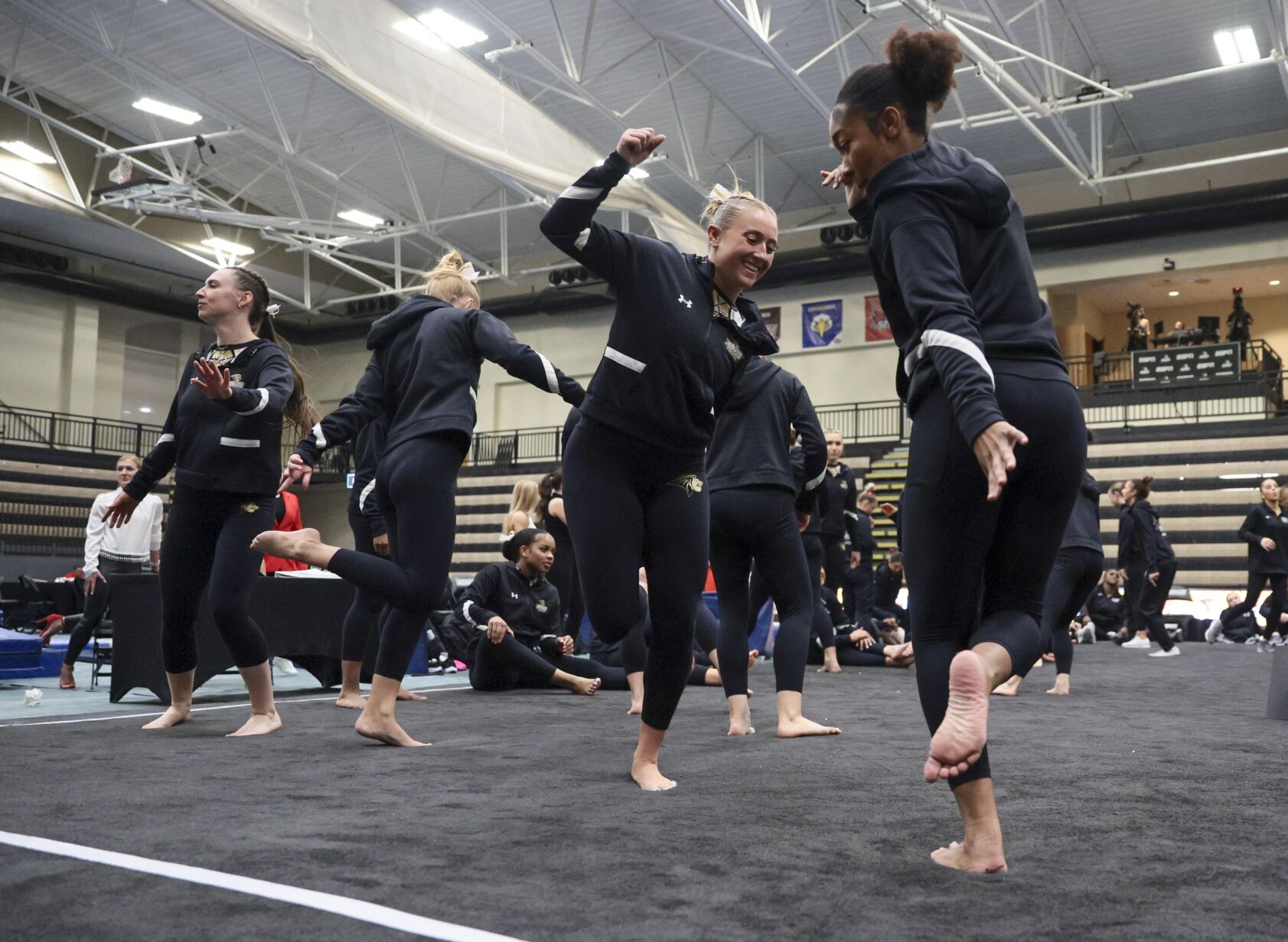 Lindenwood gymnasts stick it one last time